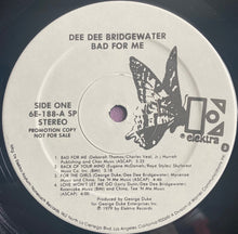 Load image into Gallery viewer, Dee Dee Bridgewater : Bad For Me (LP, Album, Promo, W/Lbl)