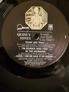 Quincy Jones : Sounds ... And Stuff Like That!! (LP, Album)