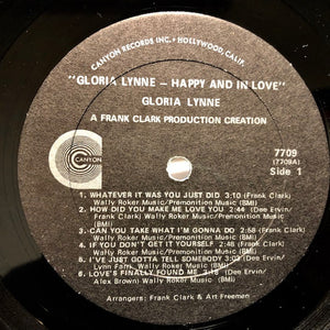 Gloria Lynne : Happy And In Love (LP, Album)