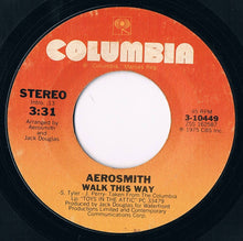 Load image into Gallery viewer, Aerosmith : Walk This Way / Uncle Salty (7&quot;, Single, Styrene, Ter)