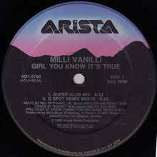 Load image into Gallery viewer, Milli Vanilli : Girl You Know It&#39;s True (12&quot;, Hau)