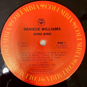 Deniece Williams : Song Bird (LP, Album, Pit)