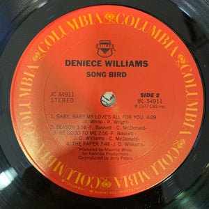 Deniece Williams : Song Bird (LP, Album, Pit)