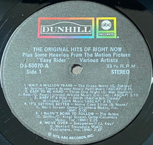 Load image into Gallery viewer, Various : The Original Hits Of Right Now Plus Some Heavies From The Motion Picture &quot;Easy Rider&quot; (LP, Comp)