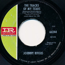 Load image into Gallery viewer, Johnny Rivers : The Tracks Of My Tears / Rewind Medley (7", Single)