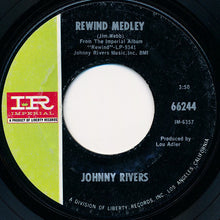 Load image into Gallery viewer, Johnny Rivers : The Tracks Of My Tears / Rewind Medley (7", Single)