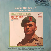 Load image into Gallery viewer, Barry Sadler : The Ballad Of The Green Berets / Letter From Vietnam (7", Single, Mono, Roc)