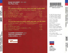 Load image into Gallery viewer, Schubert* – Ashkenazy* · Zukerman* · Harrell* : Piano Trios 1 &amp; 2 (2xCD, Club)