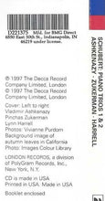 Load image into Gallery viewer, Schubert* – Ashkenazy* · Zukerman* · Harrell* : Piano Trios 1 &amp; 2 (2xCD, Club)