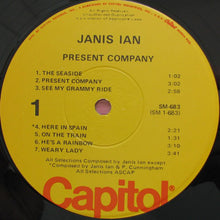 Load image into Gallery viewer, Janis Ian : Present Company (LP, Album)