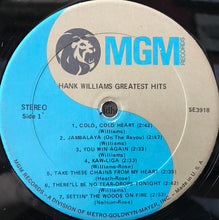 Load image into Gallery viewer, Hank Williams : Hank Williams' Greatest Hits (LP, Comp, RE)