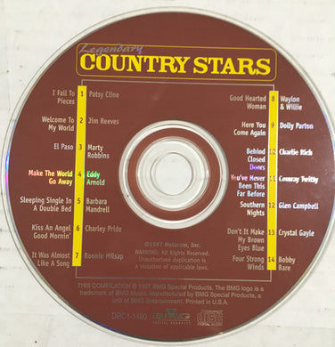 Various : Legendary Country Stars 59-78 (CD, Comp)