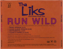 Load image into Gallery viewer, Tha Liks* : Run Wild (CD, Single, Promo)