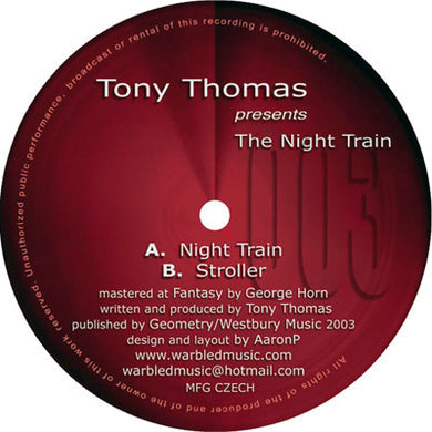 Tony Thomas : The Night Train (12
