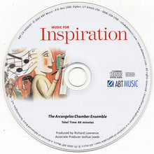 Load image into Gallery viewer, The Arcangelos Chamber Ensemble : Music For Inspiration (CD, Album)