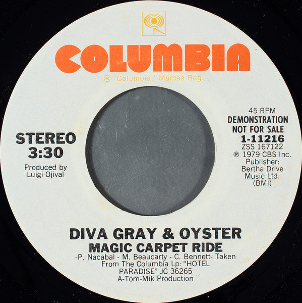 Diva Gray & Oyster (2) : Magic Carpet Ride (7