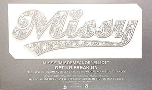 Missy "Misdemeanor" Elliott* : Get Ur Freak On (12", Promo)