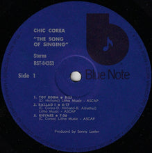 Load image into Gallery viewer, Chick Corea : The Song Of Singing (LP, Album, RE)