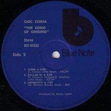 Load image into Gallery viewer, Chick Corea : The Song Of Singing (LP, Album, RE)