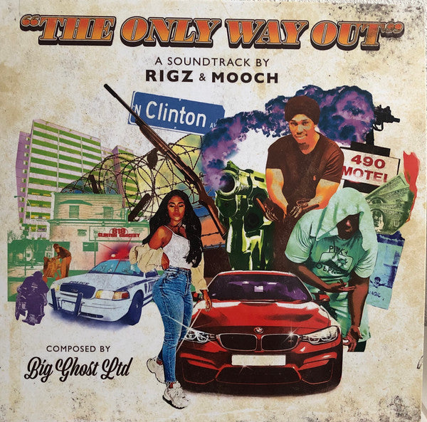 Rigz (2) & Mooch (14) : The Only Way Out (LP, Album, Ltd)