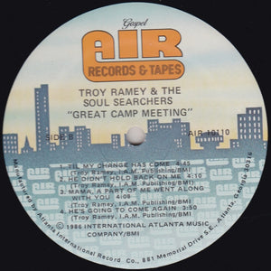 Troy Ramey & The Soul Searchers : Great Camp Meeting (LP)