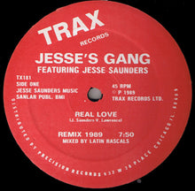 Load image into Gallery viewer, Jesse&#39;s Gang Featuring Jesse Saunders : Real Love (12&quot;)