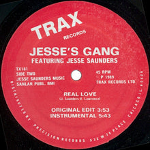 Load image into Gallery viewer, Jesse&#39;s Gang Featuring Jesse Saunders : Real Love (12&quot;)