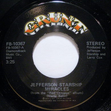 Jefferson Starship : Miracles (7
