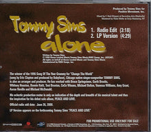 Load image into Gallery viewer, Tommy Sims : Alone (CD, Single, Promo)