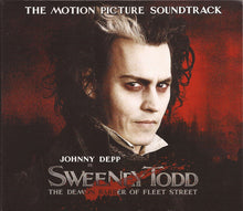 Load image into Gallery viewer, Stephen Sondheim : Sweeney Todd: The Demon Barber Of Fleet Street (The Motion Picture Soundtrack) (CD, Album, Dlx)