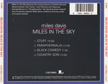 Load image into Gallery viewer, Miles Davis : Miles In The Sky (CD, Album, RE, RM)