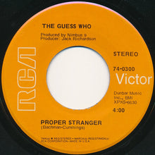 Load image into Gallery viewer, The Guess Who : No Time / Proper Stranger (7", Single, Roc)