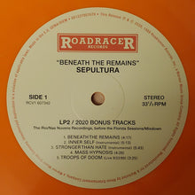 Load image into Gallery viewer, Sepultura : Beneath The Remains (2xLP, Album, Ltd, RE, RM, Ora)
