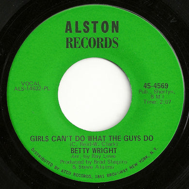 Betty Wright : Girls Can't Do What The Guys Do (7