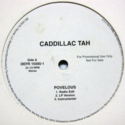 Caddillac Tah : Povelous / It's Caddillac  (12", Promo)