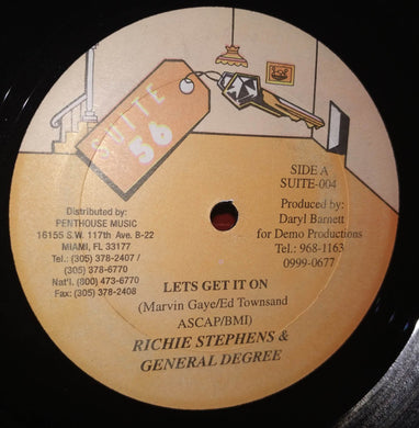 Richie Stephens & General Degree / Richie Stephens & Han-Kay : Lets Get In On (12