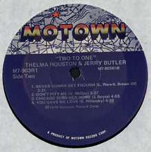 Load image into Gallery viewer, Thelma Houston &amp; Jerry Butler : Two To One (LP, Album)