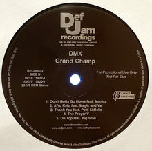 Load image into Gallery viewer, DMX : Grand Champ (2xLP, Advance, Album, Promo)