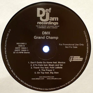 DMX : Grand Champ (2xLP, Advance, Album, Promo)