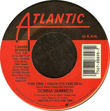 Load image into Gallery viewer, Donna Summer : This Time I Know It&#39;s For Real (7&quot;, Single)