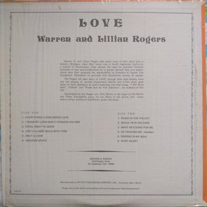 Warren and Lillian Rogers : Love (LP)