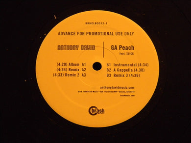 Anthony David : GA Peach (12