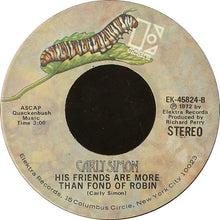 Load image into Gallery viewer, Carly Simon : You&#39;re So Vain (7&quot;, Single, Spe)