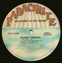 Load image into Gallery viewer, Randy Brown (2) : Welcome To My Room (LP, Album)