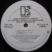 Load image into Gallery viewer, Dr. Buzzard's Original Savannah Band : James Monroe H.S. Presents Dr. Buzzard's Original Savannah Band Goes To Washington (LP, Promo, Gat)