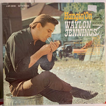 Load image into Gallery viewer, Waylon Jennings : Hangin' On (LP, Album, RP, Roc)