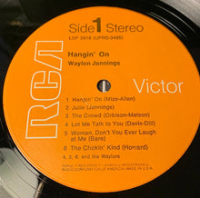 Load image into Gallery viewer, Waylon Jennings : Hangin' On (LP, Album, RP, Roc)