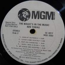 Load image into Gallery viewer, Ken Tobias : The Magic's In The Music (LP, Album, Promo)