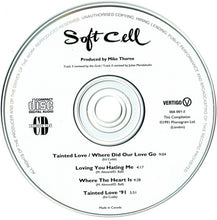 Load image into Gallery viewer, Soft Cell : Tainted Love / Where Did Our Love Go (CD, EP, RP)