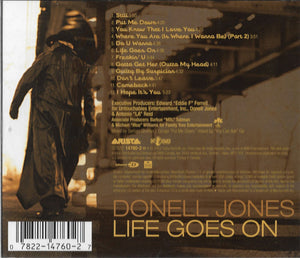 Donell Jones : Life Goes On (CD, Album, Club, Enh)